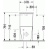 Унитаз напольный Duravit STARCK 2