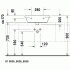 Раковина 55 см Duravit STARCK 2