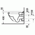 Унитаз подвесной Duravit STARCK 3