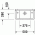 50х26 Duravit STARCK 3