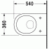 Унитаз подвесной Duravit HAPPY D