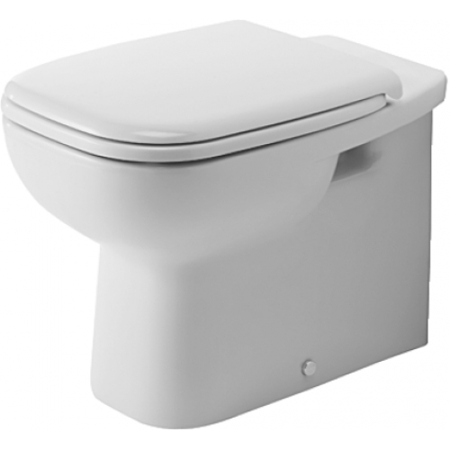 Унитаз напольный пристенный Duravit D-CODE