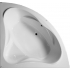 Alpen Ванна акриловая RUMINA 135x135x44 (220 л) угловая
