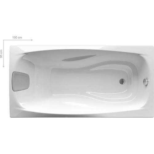 Ванна акриловая Ravak XXL 190х95
