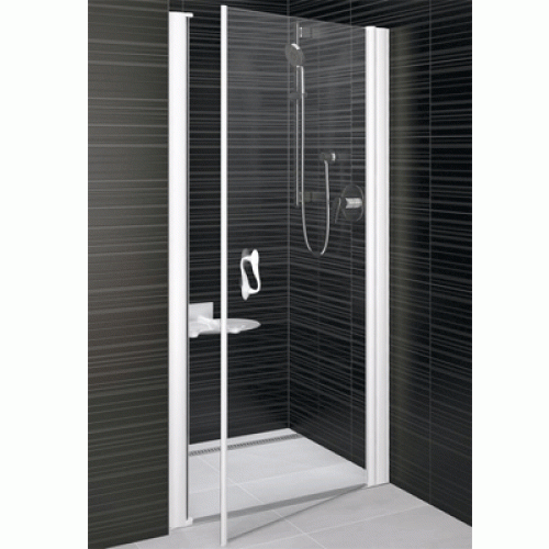 Душевая дверь Ravak ESD1-100 R Wh+Wh Транспарент
