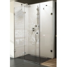 дверь душевая с неподвижной стенкой Ravak BSDPS-100/100 L хром+Транспарент