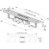 Душевой трап OZ RAVAK Chrome 1050 - stainless