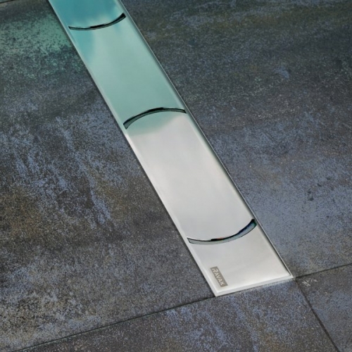 Душевой трап OZ RAVAK Chrome 300 - stainless
