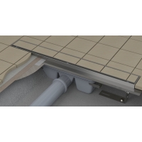 Душевой трап OZ RAVAK Floor 1050 - stainless