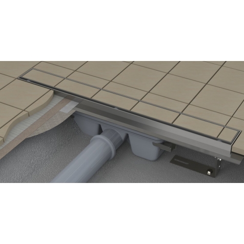 Душевой трап OZ RAVAK Floor 850 - stainless