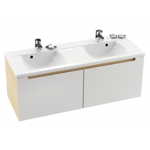 Тумба под умывальник SD-1300 CLASSIC эспрессо/белая Ravak