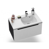 Тумба под умывальник SD-800 L CLASSIC S-Оникс/белая Ravak