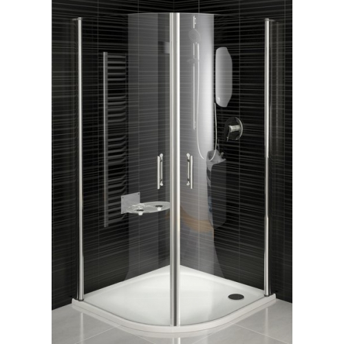 Душевой уголок Ravak ESKK2-100 Wh+Wh Тpанспаpент