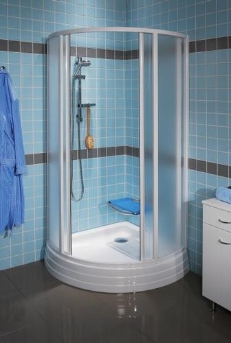 Душевой уголок Ravak SKKP4-90 белый+Тpанспаpент