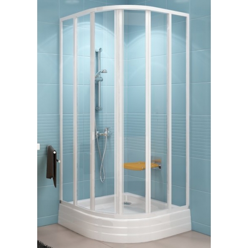 Душевой уголок Ravak SKKP6-90 белый+Грапе
