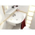 Умывальник ROSA COMFORT PLUS L белый с отв. Ravak