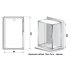 Душевая кабина Timo Premium PURO 120x90x220
