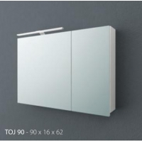 Зеркало-шкаф с подсветкой Kolpa San TOJ 90 WH/WH Jolie