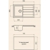 Мраморная мойка Granicom G018