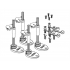 TECE Комплект опор для сифонов TECE drainpoint S (4 шт) 3690007