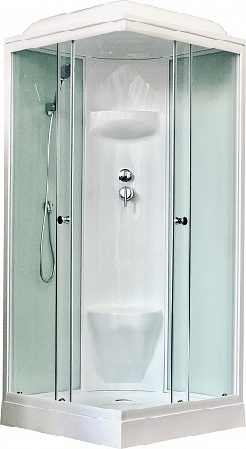Royal Bath Душевая кабина Royal Bath RB 80HP6 WT, белые стенки
