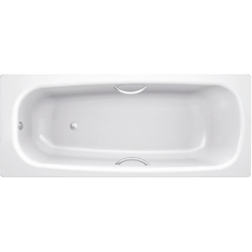 Ванна стальная BLB UNIVERSAL HG 150x70 белая 3,5 мм с отверстиями для ручек