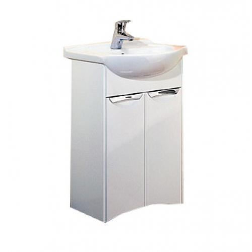 Тумба с умывальником на ножках Aqwella Ультра-Люкс UL-L.01.05 Белый