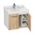 COMFORTY Тумба-умывальник Рига-70 дуб сонома с раковиной COMFORTY 9335-70 COMFORTY Тумба-умывальник Рига-70 дуб сонома с раковиной COMFORTY 9335-70