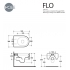 Kerasan FLO 3115 Подвесной унитаз Kerasan FLO 3115 Подвесной унитаз