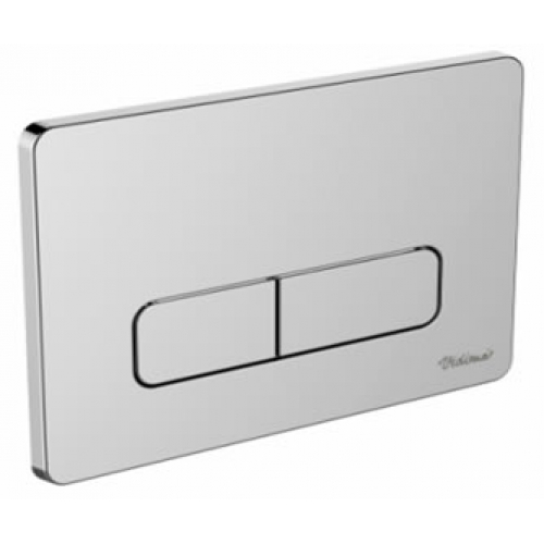Панель смыва двойная хромированная Vidima W3713AA