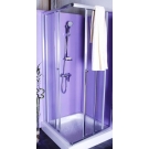 Тренд Душевой уголок квадрат 90X90 белый профиль, матовое стекло Vidima T2642AC