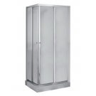 Тренд Душевой уголок 75X90 белый профиль, матовое стекло Vidima T2644AC