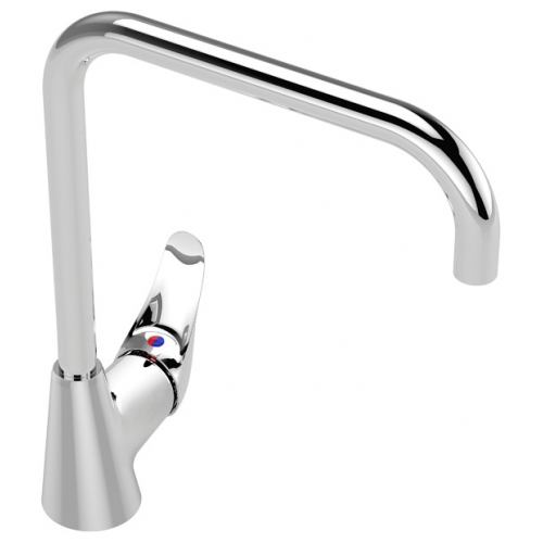 Орион смеситель для кухонной мойки с трубчатым изливом U-230, хром Vidima BA233AA