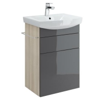 568009 Тумба п/раковину SMART для CARINA 50 серый Cersanit