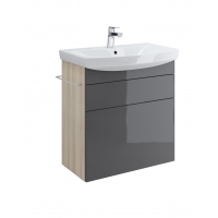 568015 Тумба п/раковину SMART для CARINA 70 серый Cersanit