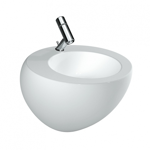 Laufen 8.1097.1.400.104.1 умывальник ALESSI с полупьедесталом