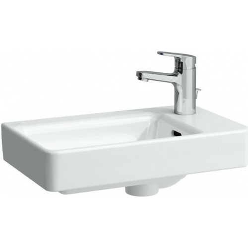 Laufen 8.1595.5.000.104.1 рукомойник PRO 48х28 смеситель слева (белый)