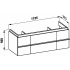 Laufen 4.0130.2.075.463.1 тумба CASE for PALACE 119,5х37,5х46 (белый)