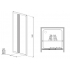 Душевая дверь Radaway Treviso DW 120
