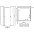 Душевой уголок Radaway Classic С 90x90