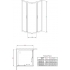 Душевой уголок Radaway Premium Plus C/D 100x100
