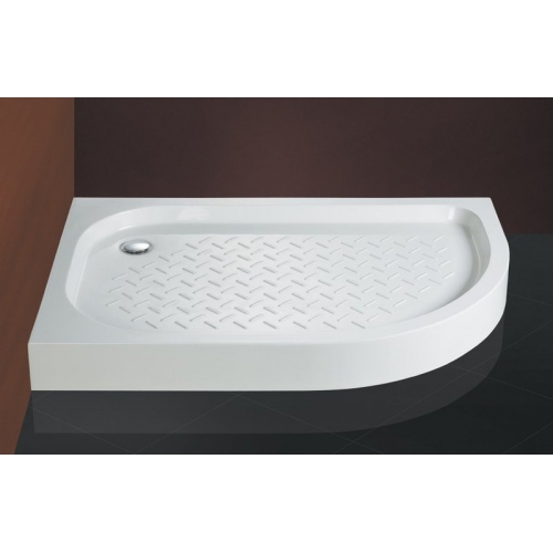 Поддон литой из искусственного мрамора Cezares TRAY-S-RH-120/90-13-W-L/R