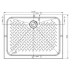 Поддон литой из искусственного мрамора Cezares TRAY-S-AH-120/90-13-W Поддон литой из искусственного мрамора Cezares TRAY-S-AH-120/90-13-W
