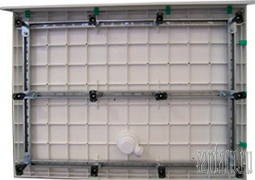 Металлический каркас и ножки Cezares TRAY-M-RH-120/90-ML-L(-R)