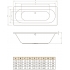 Cora 170x70 Прямоугольная ванна С-bath