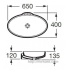 Roca 327229000 умывальник URBI 5 60х45 (белый)