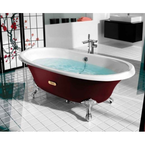 Roca 233650003 ванна NEWCAST WHITE 170х85 (бордо)