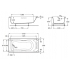 Roca ZRU9302852 ванна акриловая BECOOL прямоугольная 170х80х50 (белая) Roca ZRU9302852 ванна акриловая BECOOL прямоугольная 170х80х50 (белая)