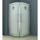 Душевой уголок Cezares RETRO-R-2-90-CP-Br