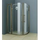 Душевой уголок Cezares RETRO-RH-2-120/90-PP-Br